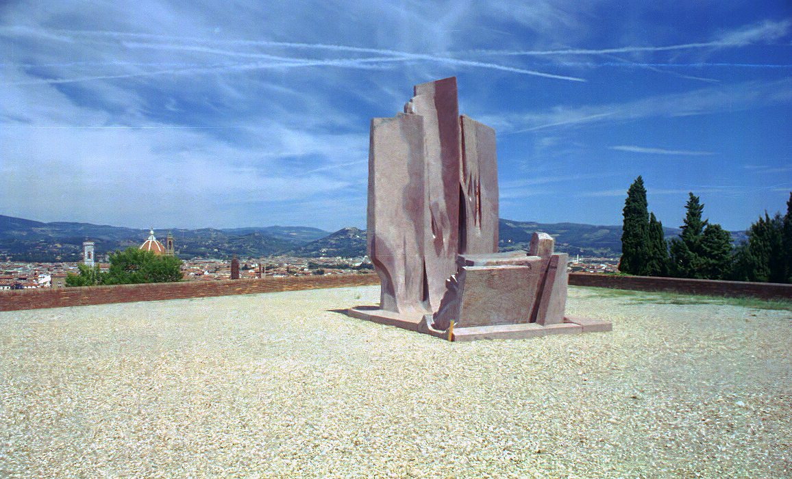 Giuliano Vangi Firenze Forte Belvedere 1995
